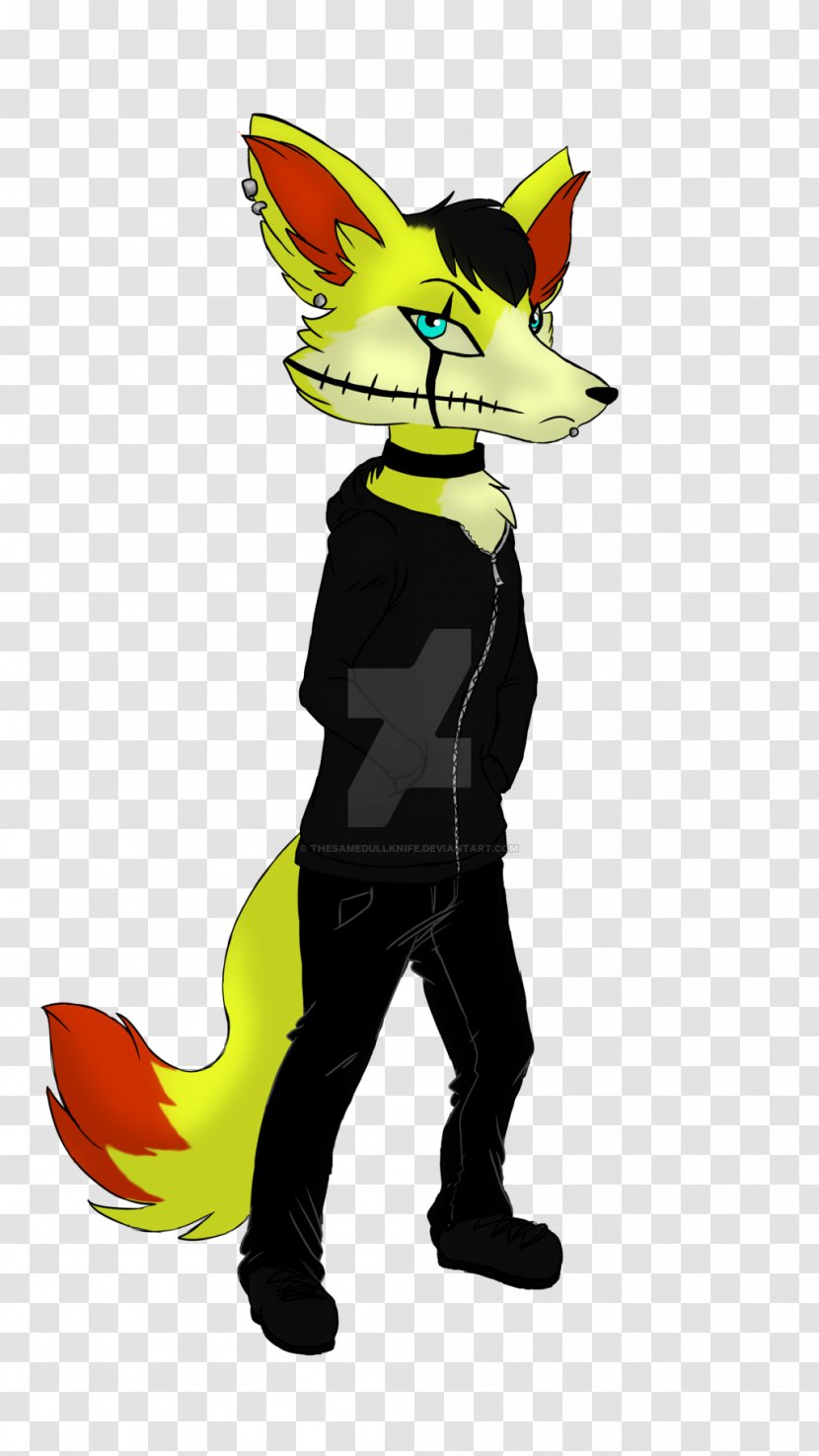 Cat Red Fox Illustration Clip Art Character - Vertebrate Transparent PNG