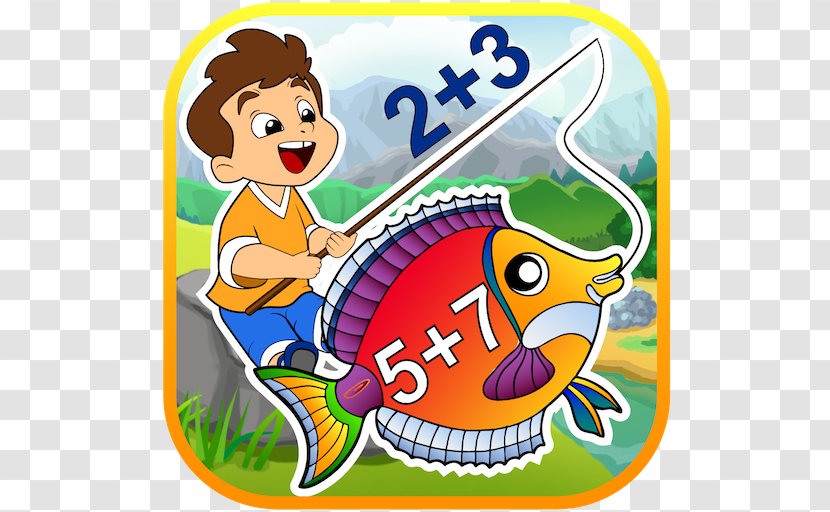 Fishing Addition Game Free Math Games Clip Art - Android Transparent PNG