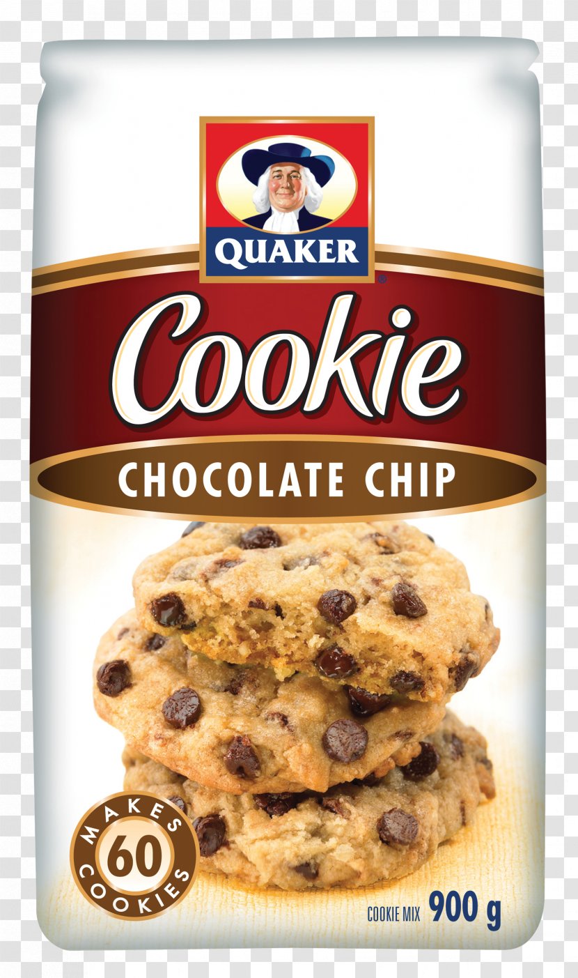 Chocolate Chip Cookie Muffin Quaker Instant Oatmeal Biscuits Oats Company - Cake Transparent PNG