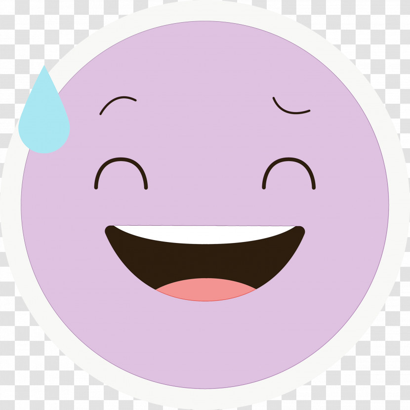 Smiley Lips Forehead Pink M Cartoon Transparent PNG