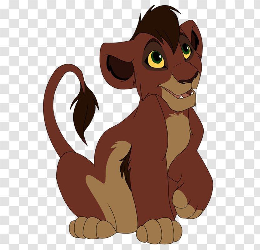 Simba Nala Kiara Shenzi Lion - Fictional Character - Brown Transparent PNG