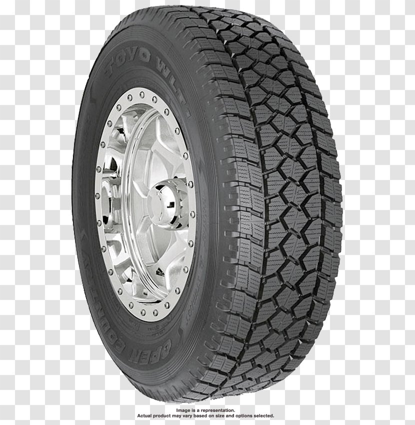 Car Snow Tire Toyo & Rubber Company Light Truck - Spoke Transparent PNG