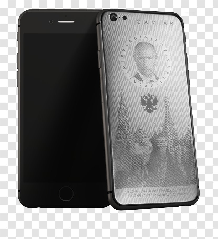 Telephone IPhone X 8 Plus Smartphone Caviar - Iphone - Vladimir Putin Transparent PNG