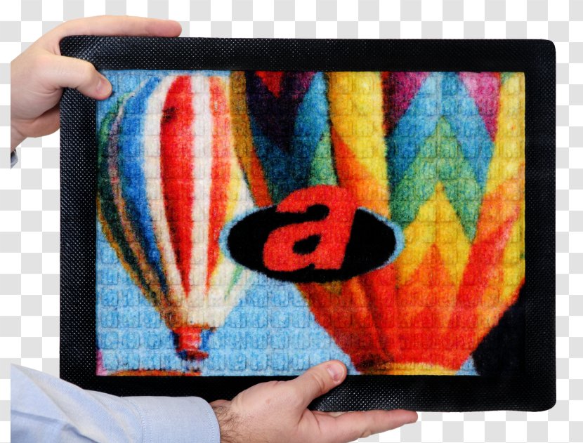 Textile Mat Brush Hog Modern Art Hot Air Balloon - Rebate - Microbial Transparent PNG