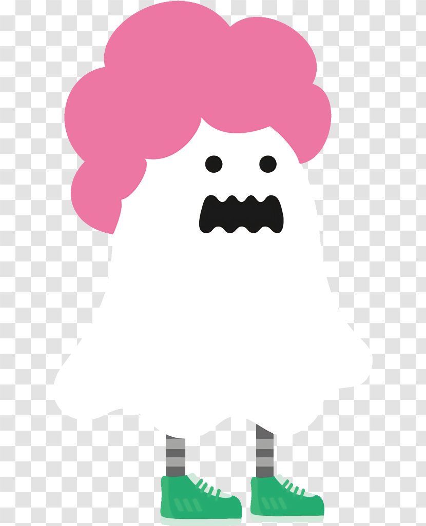 Ghost Halloween - Nose - Smile Cloud Transparent PNG