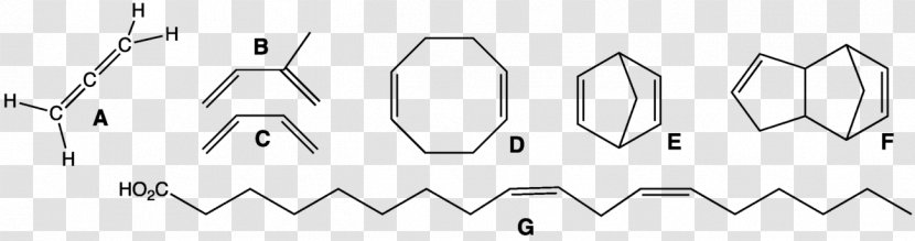 1,3-Butadiene Diels–Alder Reaction Isoprene Woodward's Rules - Triangle - Number Transparent PNG