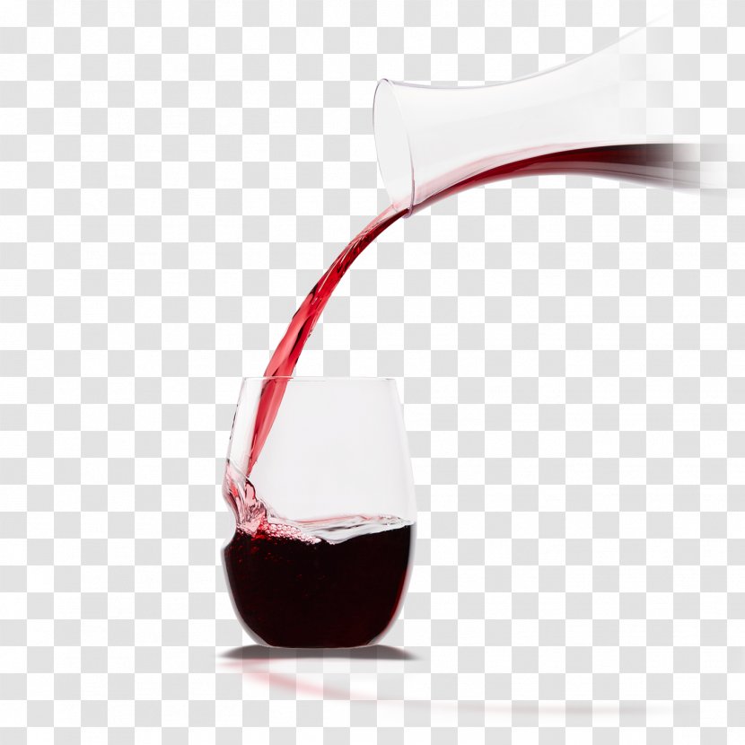 Red Wine Glass Stemware - Wineglass Transparent PNG