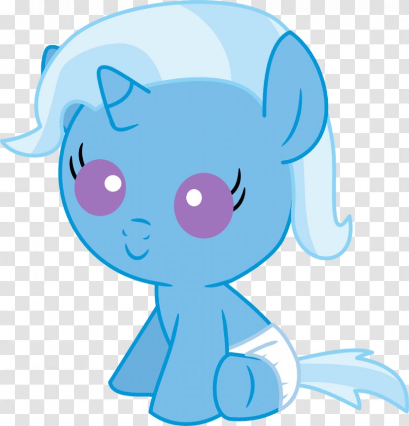 My Little Pony Trixie DeviantArt - Heart - Diapers Vector Transparent PNG