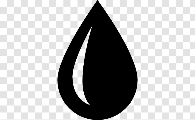 Drop Water Clip Art - Symbol - Black Transparent PNG