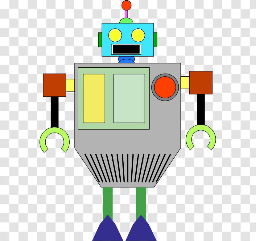 Clip Art Robot Droide Image - Stock Transparent PNG