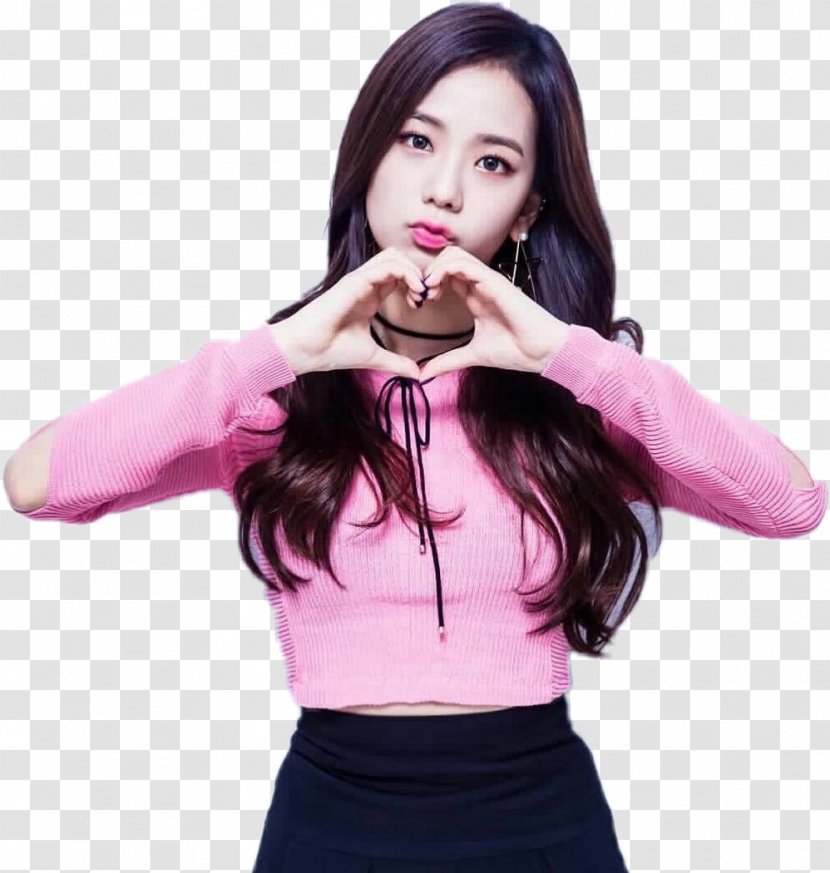 Jisoo BLACKPINK K-pop YG Entertainment - Heart - Foto Blackpink Transparent PNG