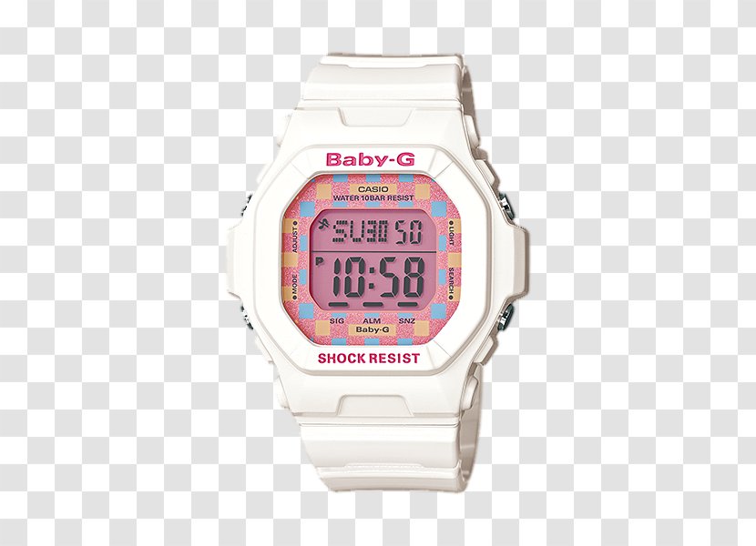G-Shock Watch Casio White Clock - Brand Transparent PNG