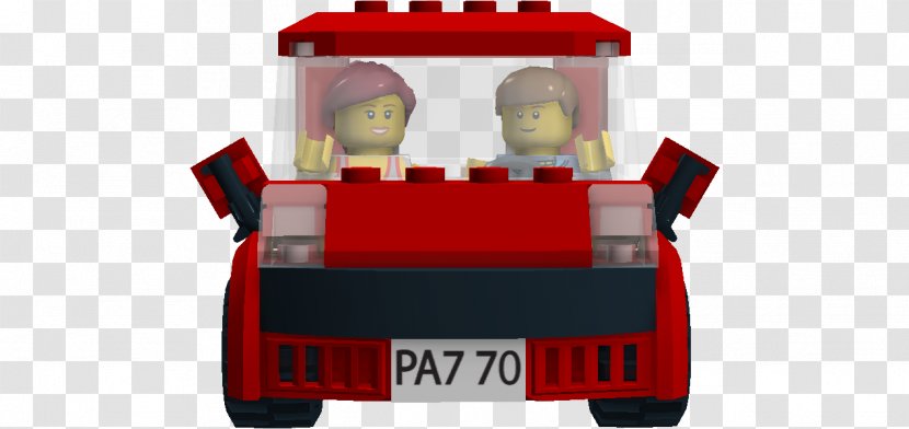 Car LEGO Product Design Motor Vehicle - Red Transparent PNG