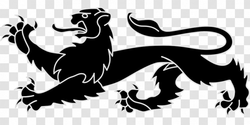 Lion Animal Emblem Clip Art Attitude Heraldry - Bird Transparent PNG
