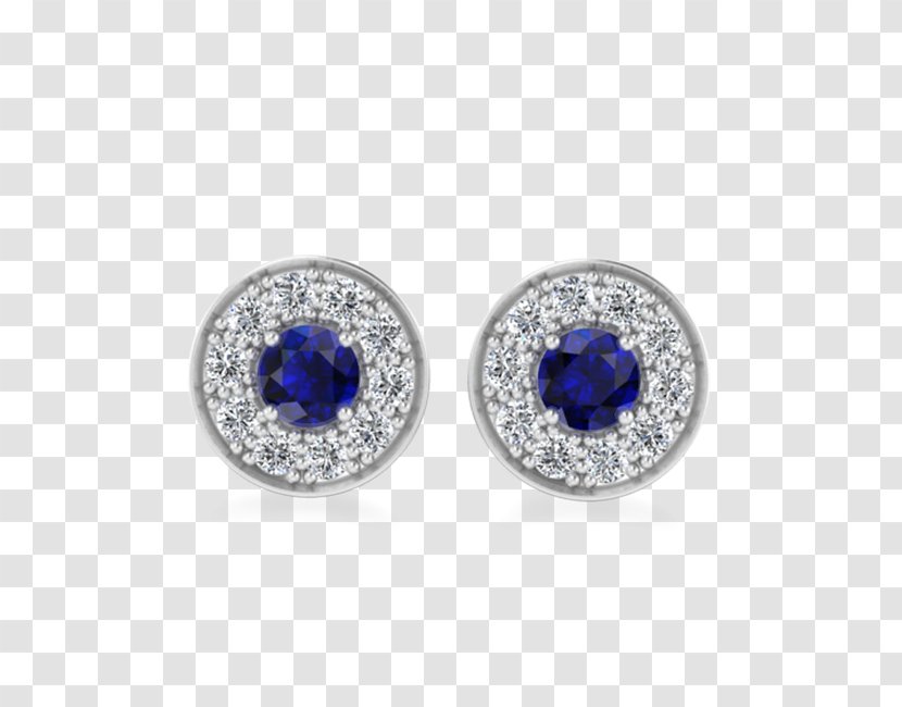 Sapphire Earring Christ T-shirt Diamond - Silver Transparent PNG