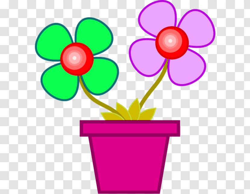 Flowerpot Drawing Vase Clip Art - Cartoon Transparent PNG