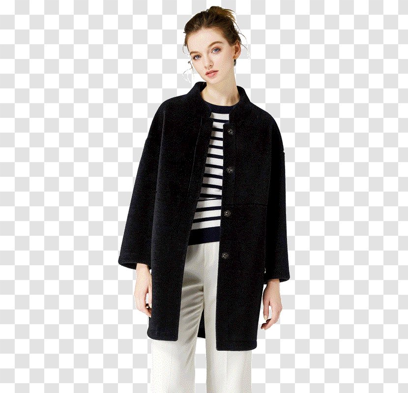 Overcoat - Sleeve - Fur Transparent PNG