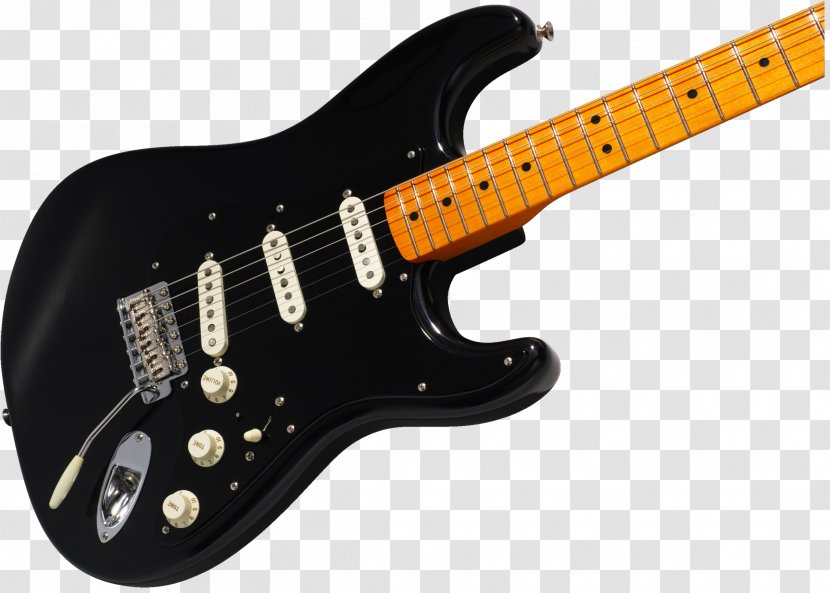 Fender Stratocaster The Black Strat Telecaster David Gilmour Signature Electric Guitar Transparent PNG