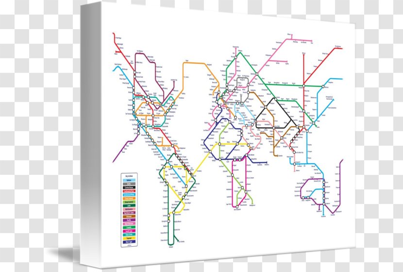 London Underground Rapid Transit World Tokyo Subway Map - Tree Transparent PNG