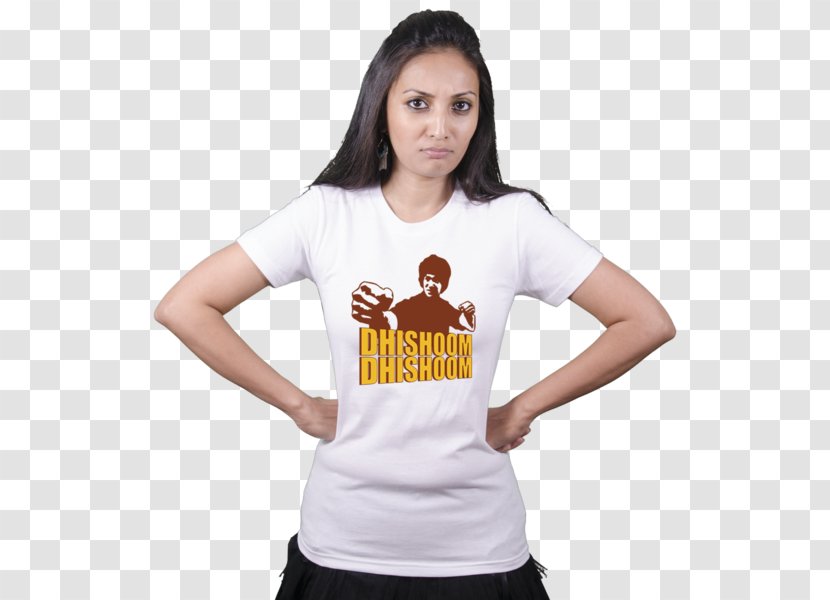 Shraddha Kapoor T-shirt Aashiqui 2 Bollywood - Tshirt - Ladies White Shirt Transparent PNG