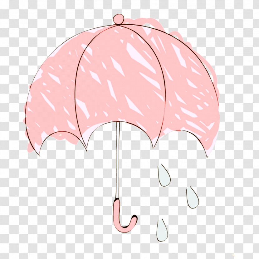 Cartoon Silhouette Umbrella Creativity Oil-paper Umbrella Transparent PNG