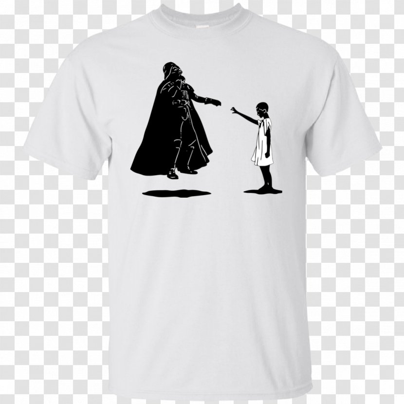 Anakin Skywalker Eleven T-shirt Luke Hoodie - Black And White Transparent PNG