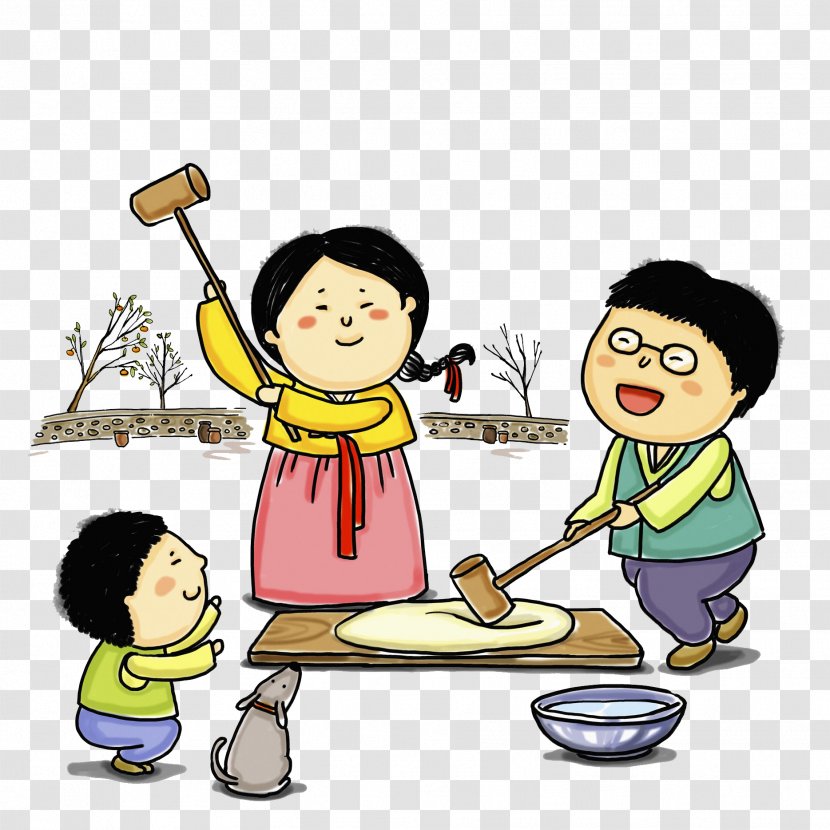 Parent Illustration - Happiness - Bread Making Parents Transparent PNG