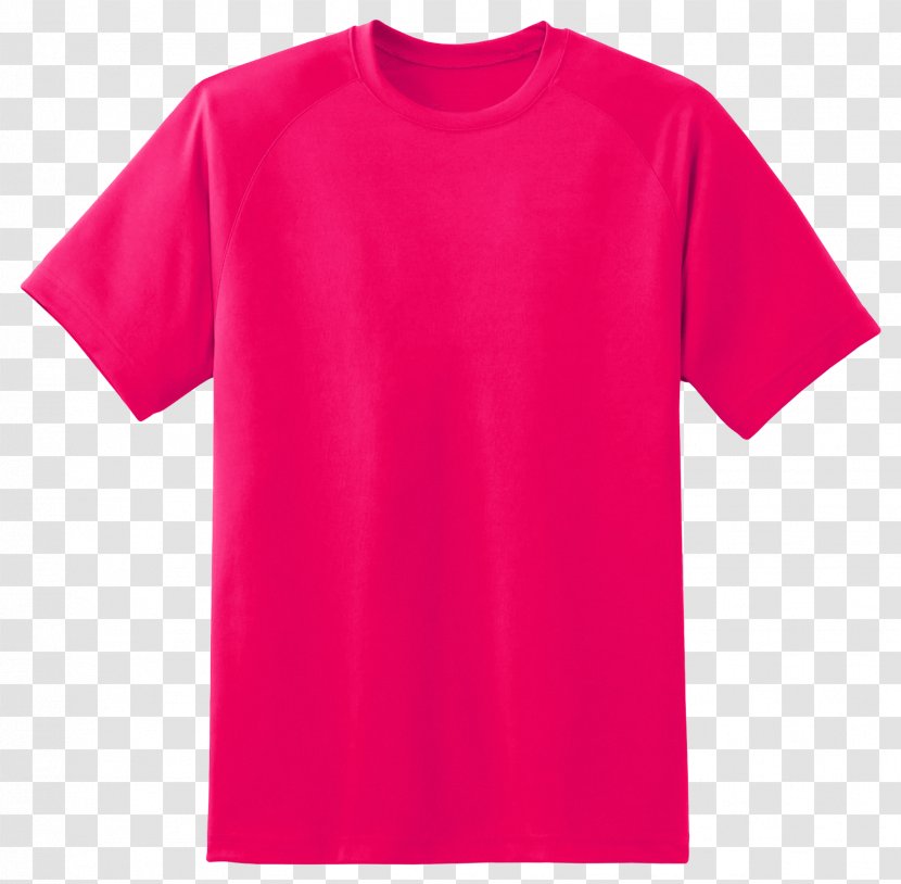 T-shirt Red Pink Sleeve - Shirt - T Transparent PNG