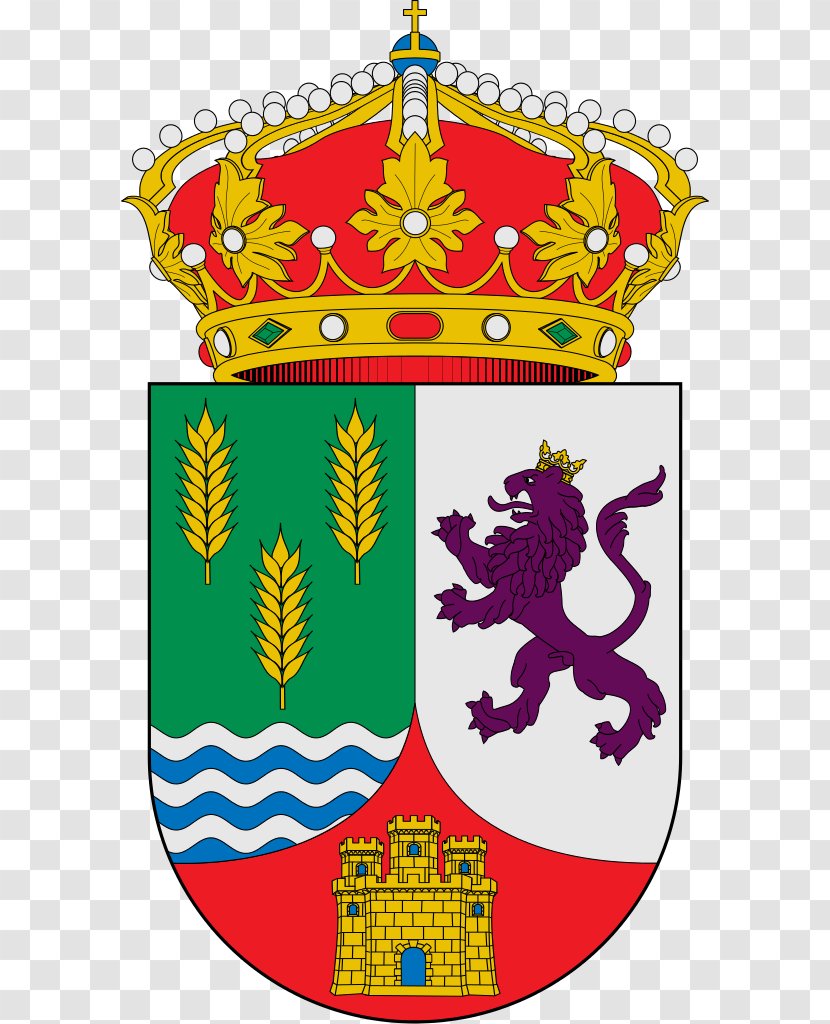Escutcheon Alameda De La Sagra Coat Of Arms Blazon Argent - Symbol - Chief Transparent PNG