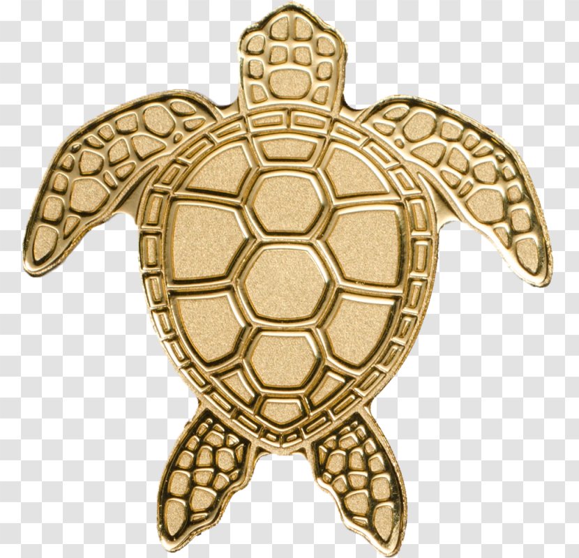 Turtle Gold Coin Palau - Bullion Transparent PNG