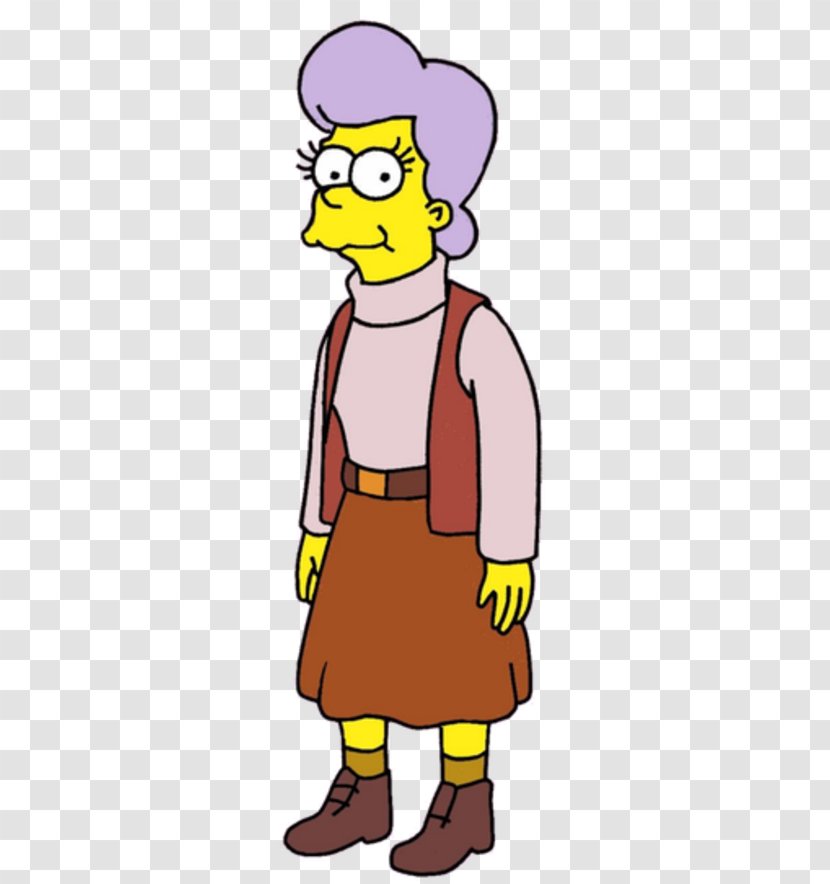 Mona Simpson Homer Grampa Maggie Lisa - Headgear - Bart Transparent PNG