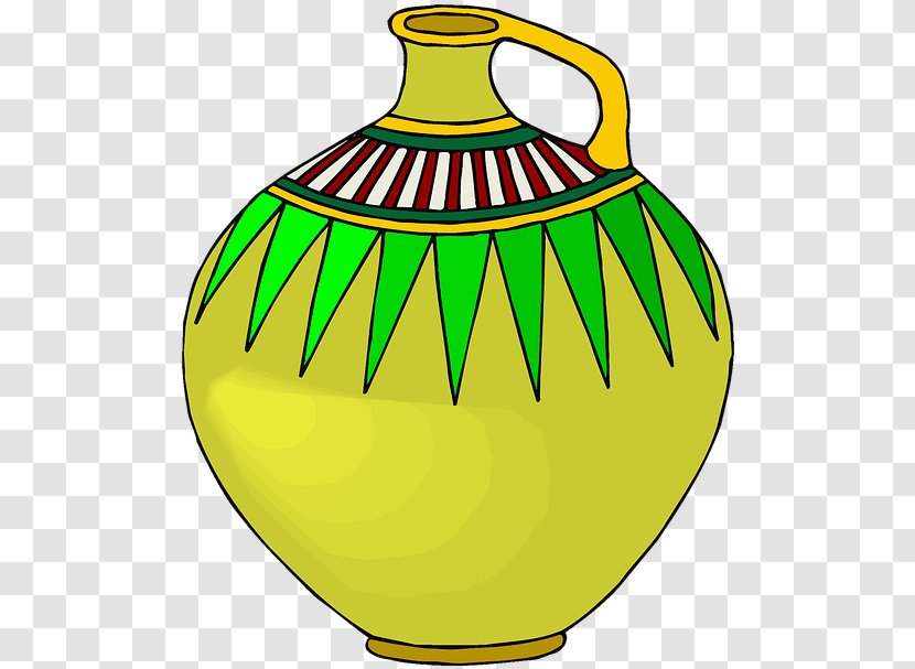 Vase Green - Yellow Transparent PNG