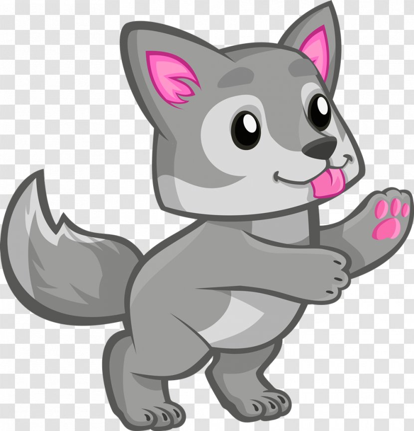 Arctic Wolf Cuteness Werewolf Clip Art - Carnivoran - Cute Cliparts Transparent PNG