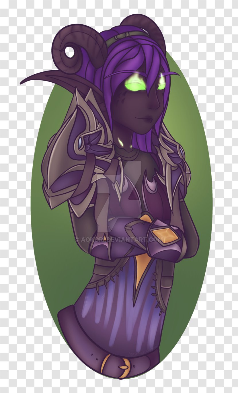 Fairy Cartoon - Purple - Demon Hunter Transparent PNG