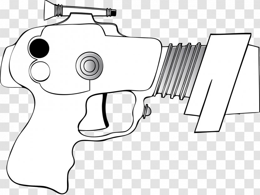 Gun Barrel Firearm Raygun Clip Art - Flower - Ray Cliparts Transparent PNG