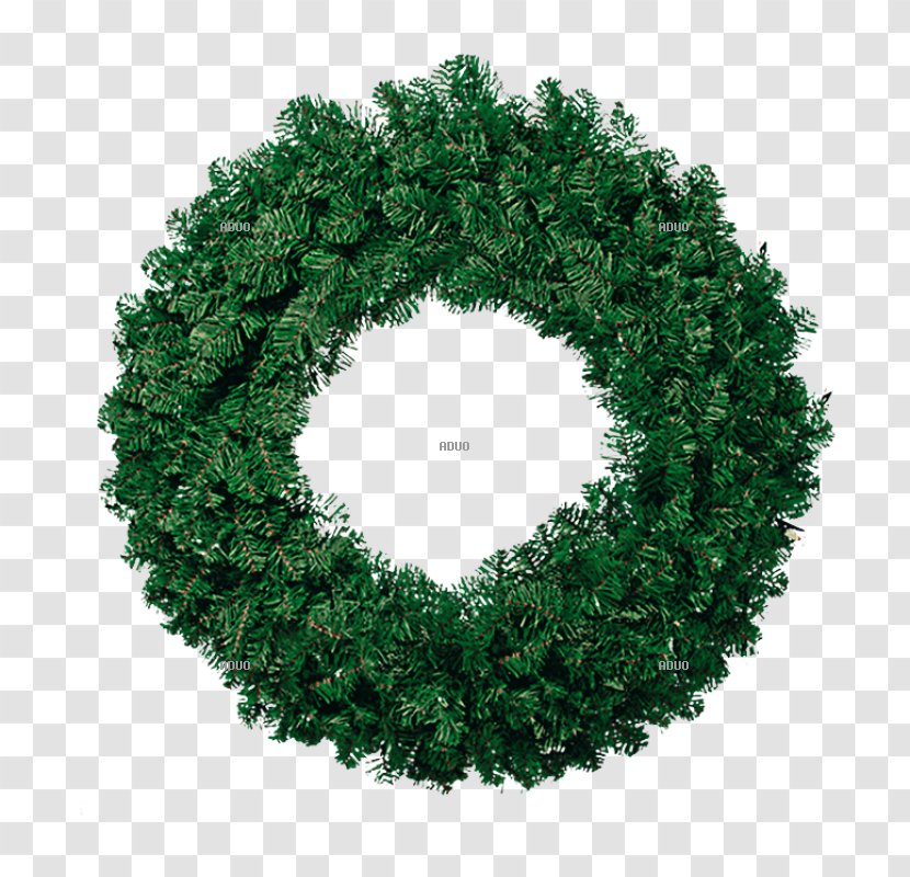 Wreath Garland Christmas Tree Pre-lit - Tinsel Transparent PNG