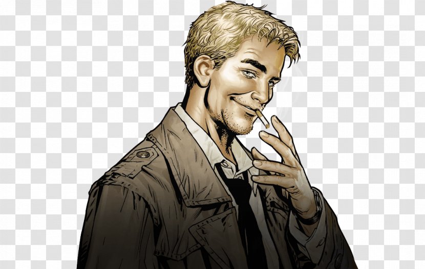John Constantine Swamp Thing Zatanna Justice League Dark - Phantom Stranger - Dc Comics Transparent PNG