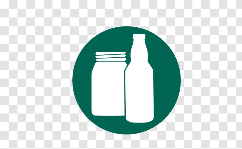 Glass Recycling Symbol Bottle - Civic Amenity Site - Plastic Transparent PNG
