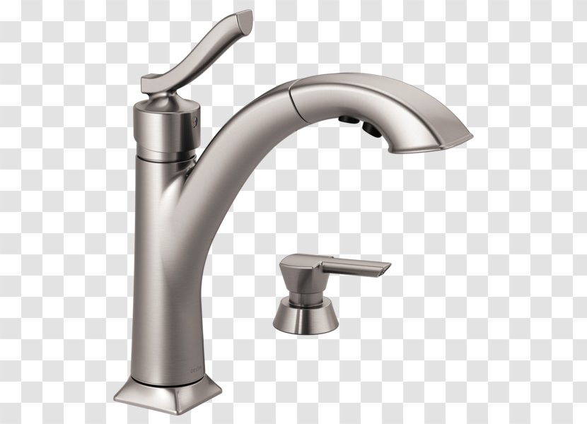 Soap Dispenser Tap Stainless Steel Sink Pump - Metal Transparent PNG
