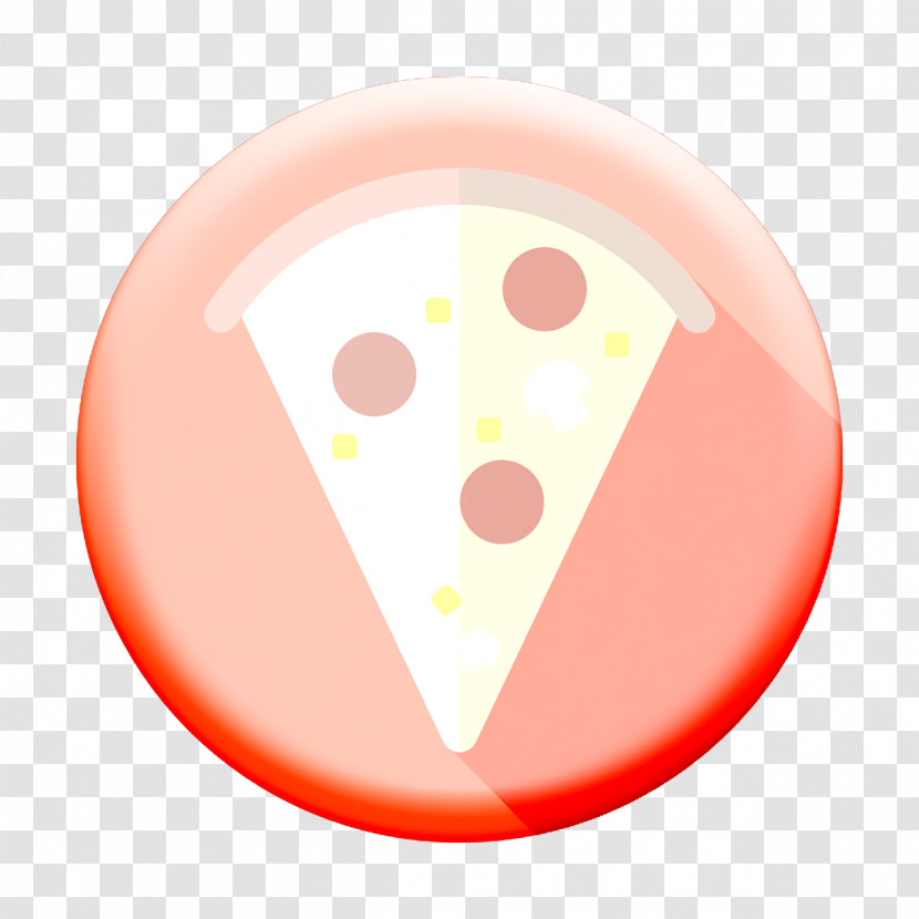 Circle Color Food Icon Pizza Icon Transparent PNG