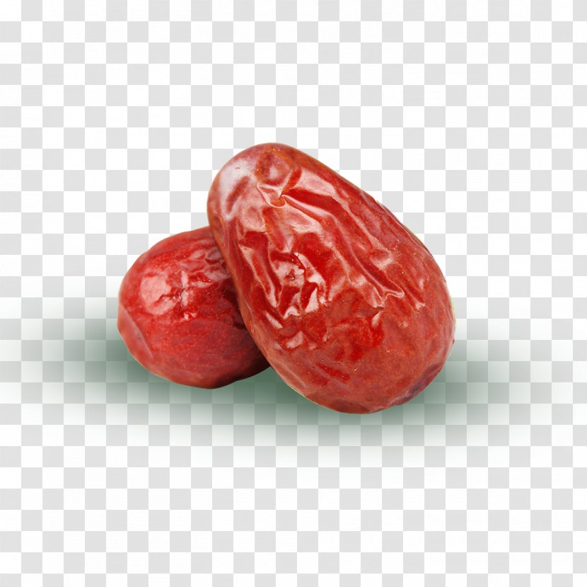 Hotan Jujube Date Palm Dried Fruit - Walnut - Two Red Dates Transparent PNG