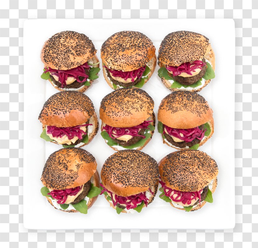 Slider Cheeseburger Shawarma Hamburger Fast Food - Steak - Salad Transparent PNG