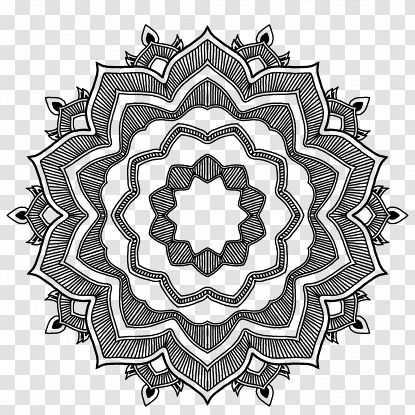 Mandala Sacred Geometry Symbol - Symmetry Transparent PNG