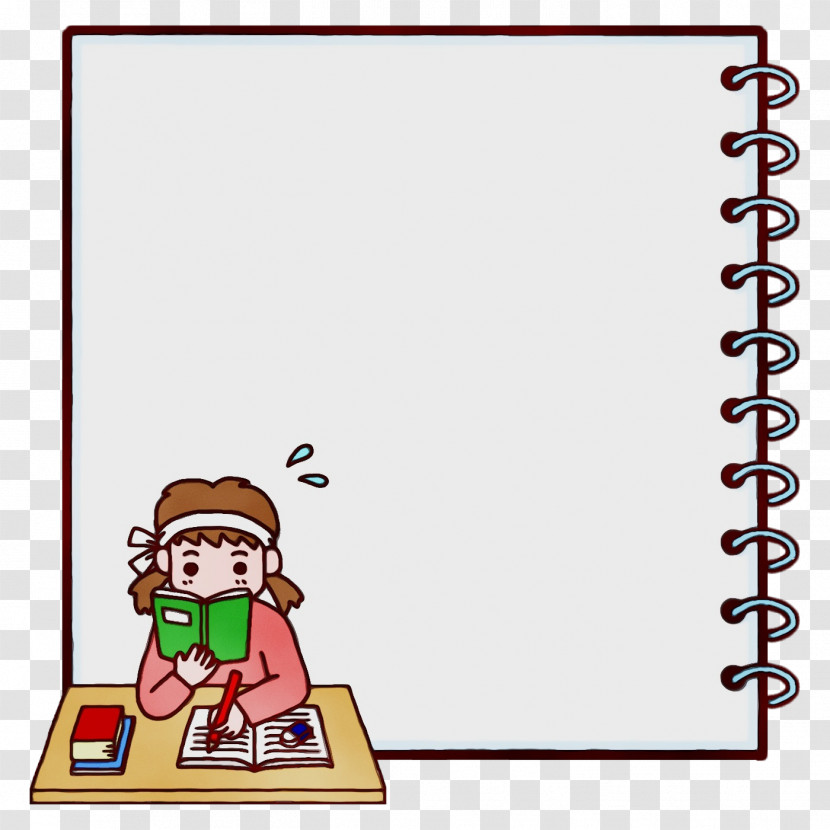 Cartoon Paper Character Line Point Transparent PNG