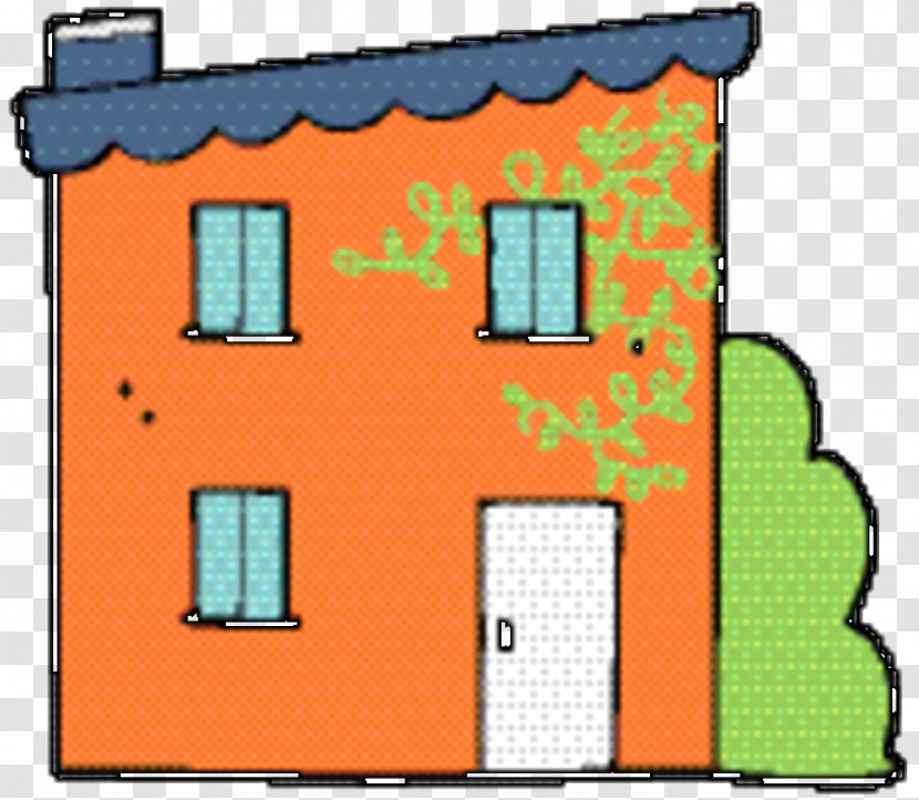 House Cartoon - Home - Facade Transparent PNG