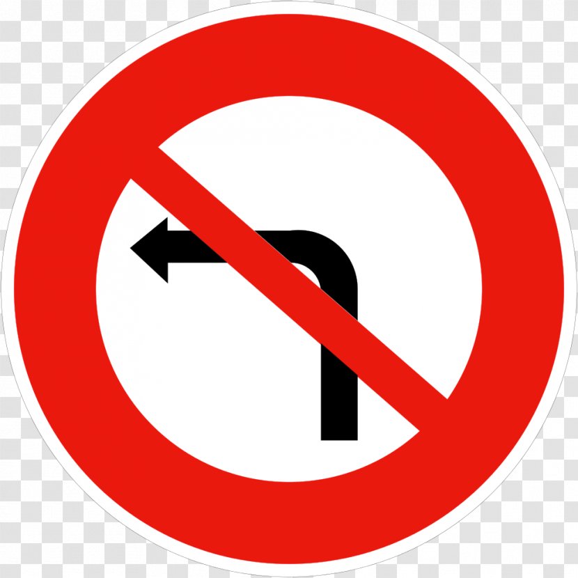 Panneau D'interdiction De Tourner à Droite Ou Gauche En France Signalisation Routière Prescription Traffic Sign Smoking Ban - Panneaux Transparent PNG