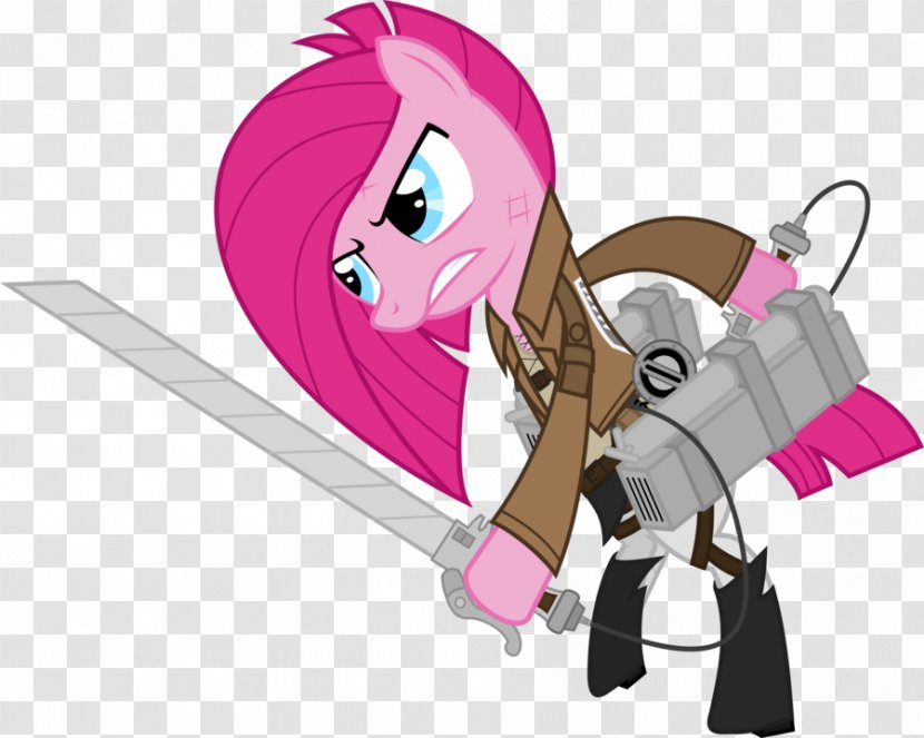 Pony Pinkie Pie Rainbow Dash Eren Yeager Attack On Titan - Silhouette - Titans Transparent PNG