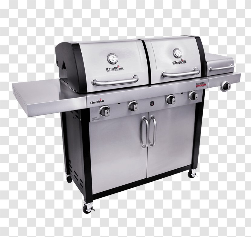Barbecue Char-Broil Commercial Series Grilling Gas2Coal Hybrid Grill - Charbroil Gas2coal - Infrared Cookers Reviews Transparent PNG