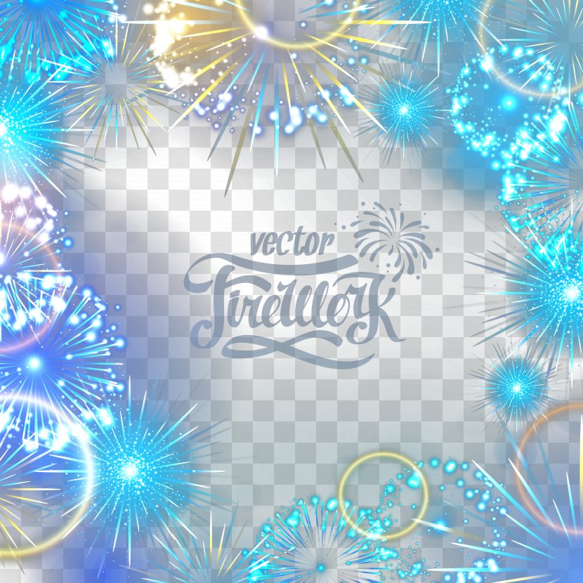 Adobe Fireworks - New Years Eve - Beautiful Transparent PNG