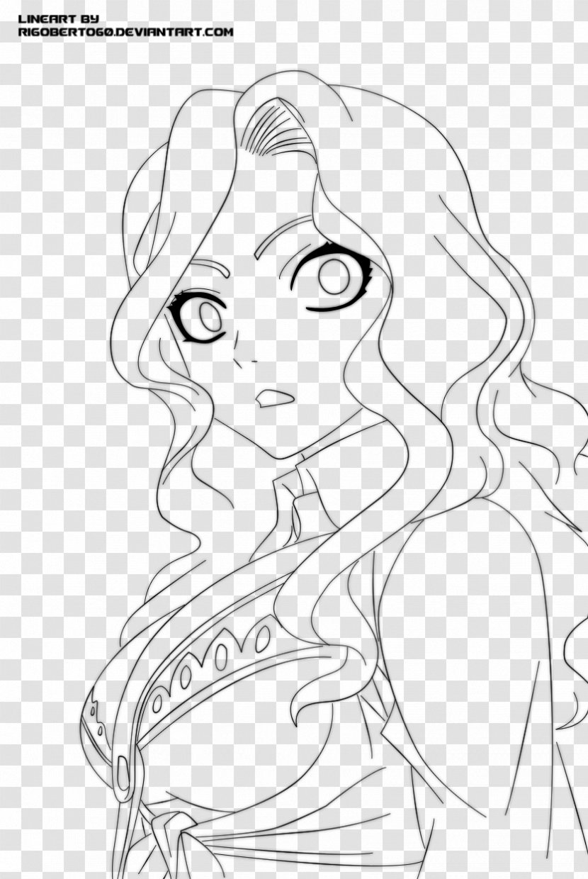 Line Art Cana Alberona Drawing Fairy Tail Coloring Book - Tree Transparent PNG